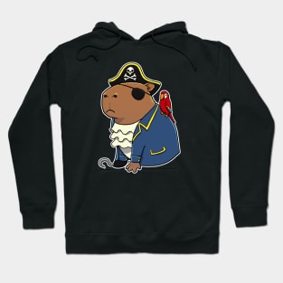 Capybara Pirate Costume Hoodie